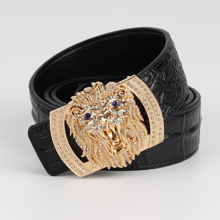 Belts Fashion Buckle High Quality Belt Crocodile Pattern 3.8cm Men's For Men Women Waist Leather, Black;brown
Belts Fashion Buckle High Quality Belt Crocodile Pattern 3.8cm Men's For Men Women Waist Leather, Black;brown