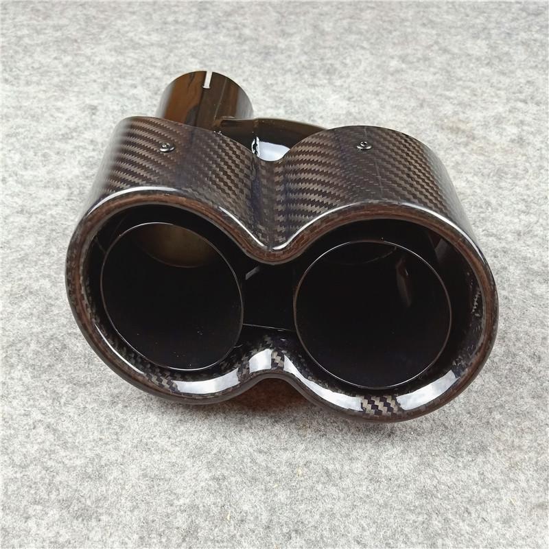 1 Piece Length 220 mm Carbon Fiber Exhaust Pipe Connected Double Stainless Steel Muffler Tip Car universal Glossy Nozzle
1 Piece Length 220 mm Carbon Fiber Exhaust Pipe Connected Double Stainless Steel Muffler Tip Car universal Glossy Nozzle