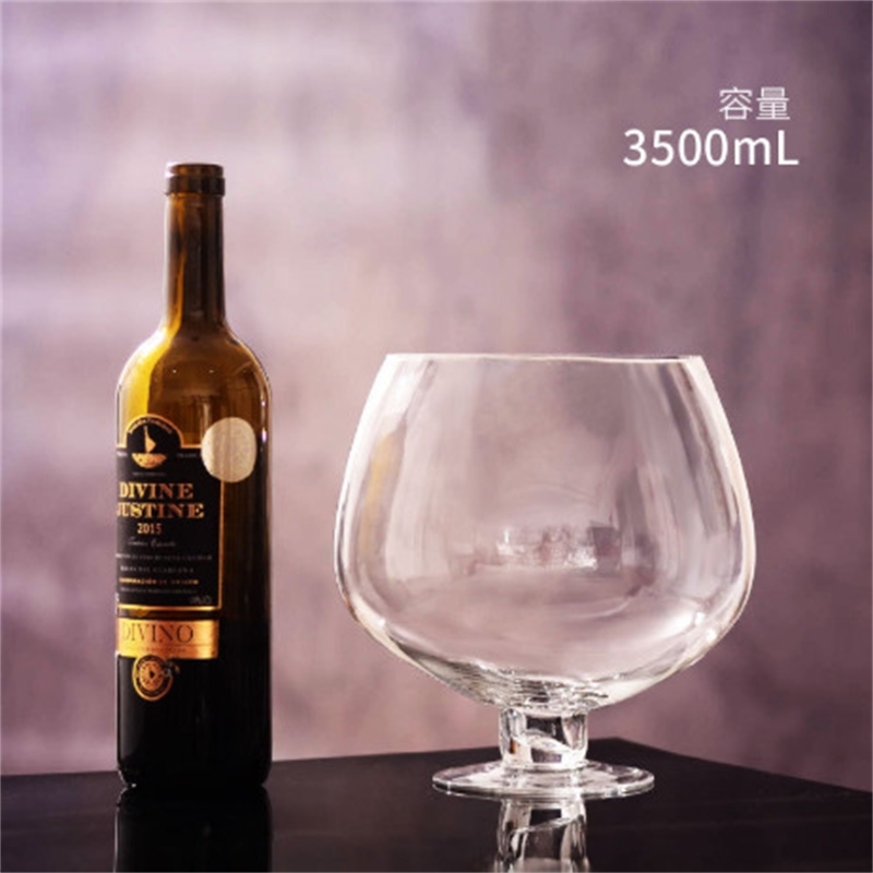 JM 2000ml 4000ml party funny wine glass cocktail cup crystal es whiskey beer LJ200821