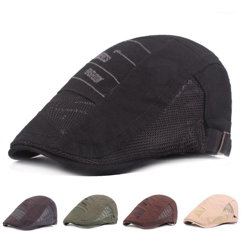 T-MAC Casual Summer Men's Mesh Beret Flat Hat Fashion Vintage Cotton Letter Flat Berets Breathable Visor Caps With For Men1, As shown
T-MAC Casual Summer Men's Mesh Beret Flat Hat Fashion Vintage Cotton Letter Flat Berets Breathable Visor Caps With For Men1, As shown