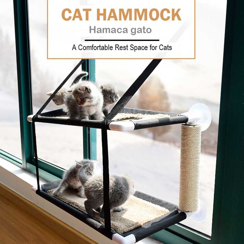 Cat hammock window Cat Sunny Seat pet waterproof fabric bed climbing sleeping mattress single layer double Bearing 20kg
Cat hammock window Cat Sunny Seat pet waterproof fabric bed climbing sleeping mattress single layer double Bearing 20kg
