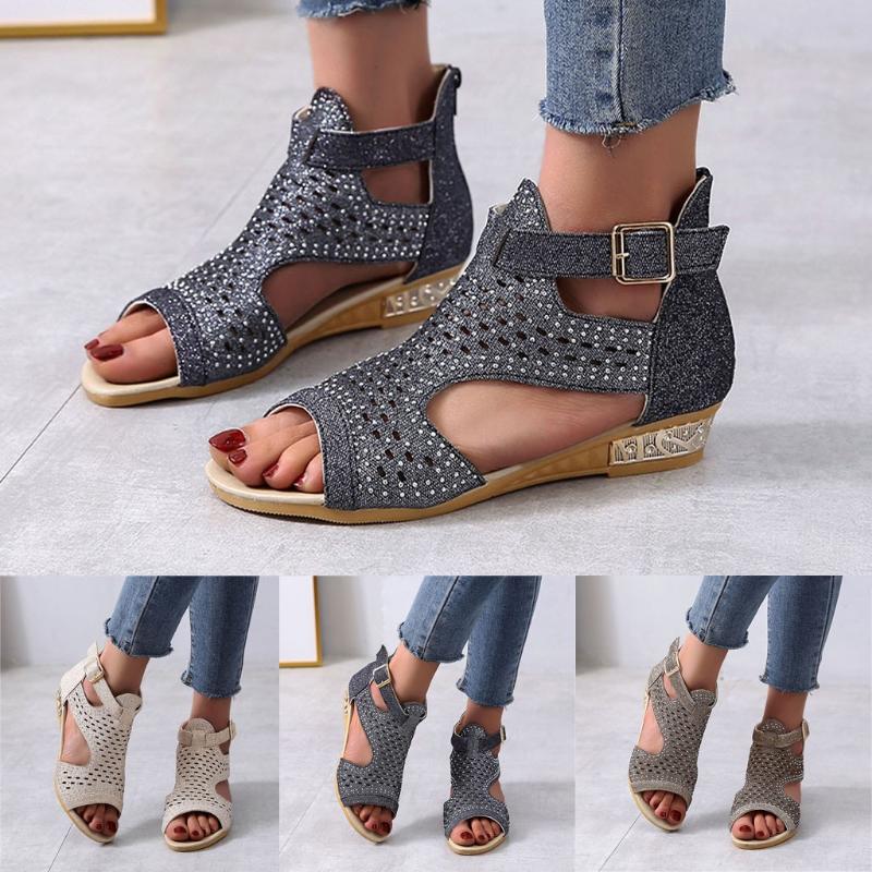Sandals Casual Women Shoes Breathable Comfort Shopping Walking Shoes Solid Peep Sandals sandalias de verano para mujer m23, Beige
Sandals Casual Women Shoes Breathable Comfort Shopping Walking Shoes Solid Peep Sandals sandalias de verano para mujer m23, Beige