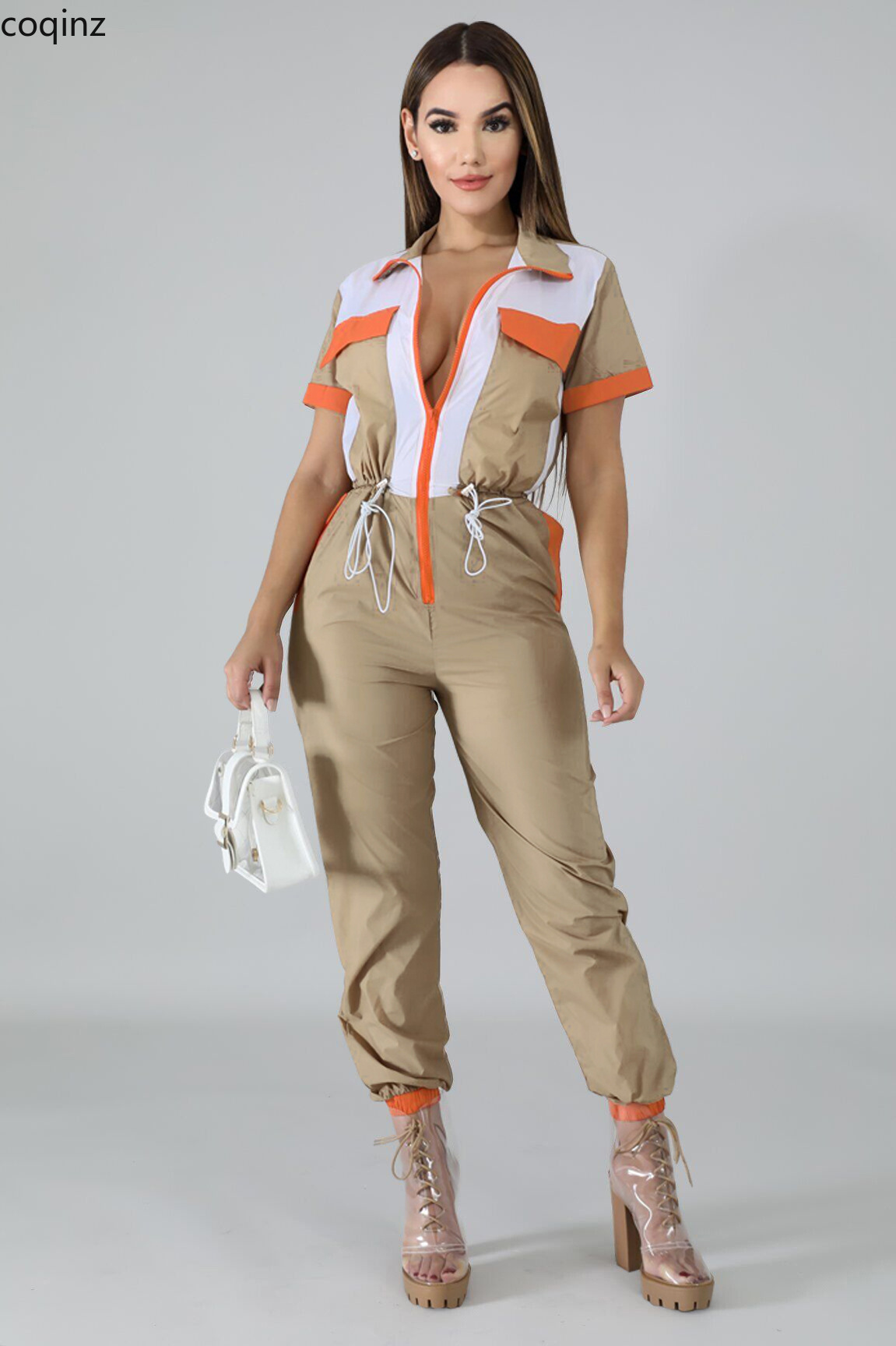 Summer Plus Size Bodycon Jumpsuit Women Rompers Womens Jumpsuits Body Woman Jumpsuite Overalls Combinaison Femme K8812 T200509