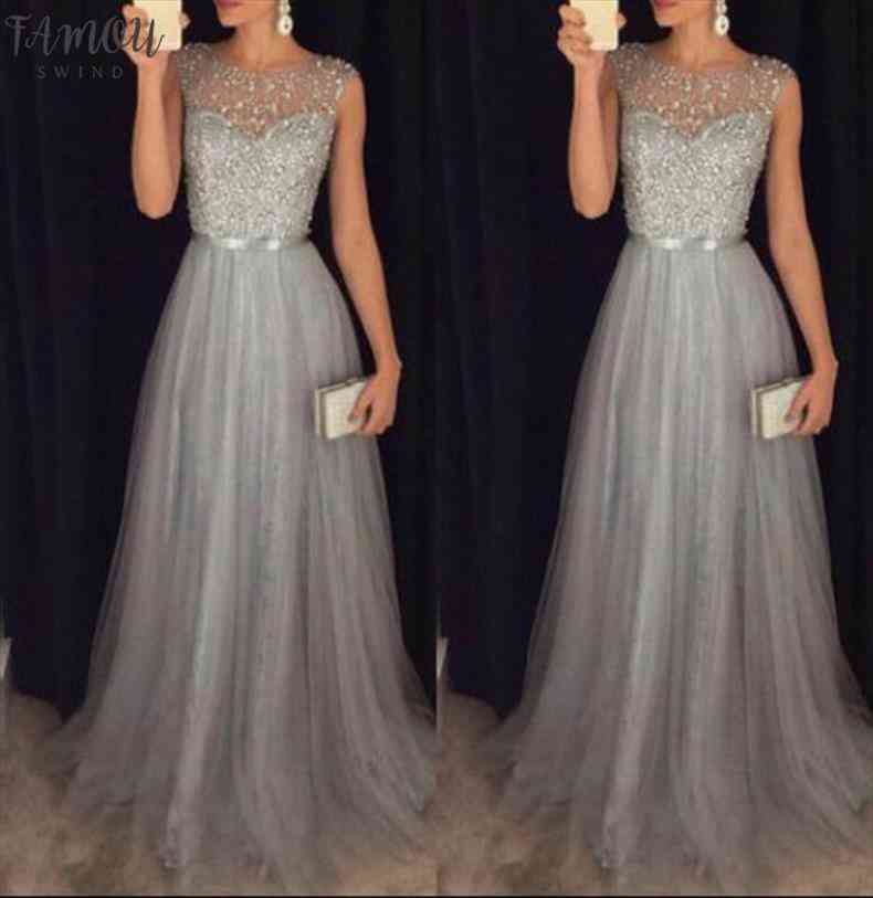 Women Elegant Formal Evening Party Mesh Sleeveless High Waist Sequins Shinning Wedding Ball Prom Gown Long Dress, As picture
Women Elegant Formal Evening Party Mesh Sleeveless High Waist Sequins Shinning Wedding Ball Prom Gown Long Dress, As picture