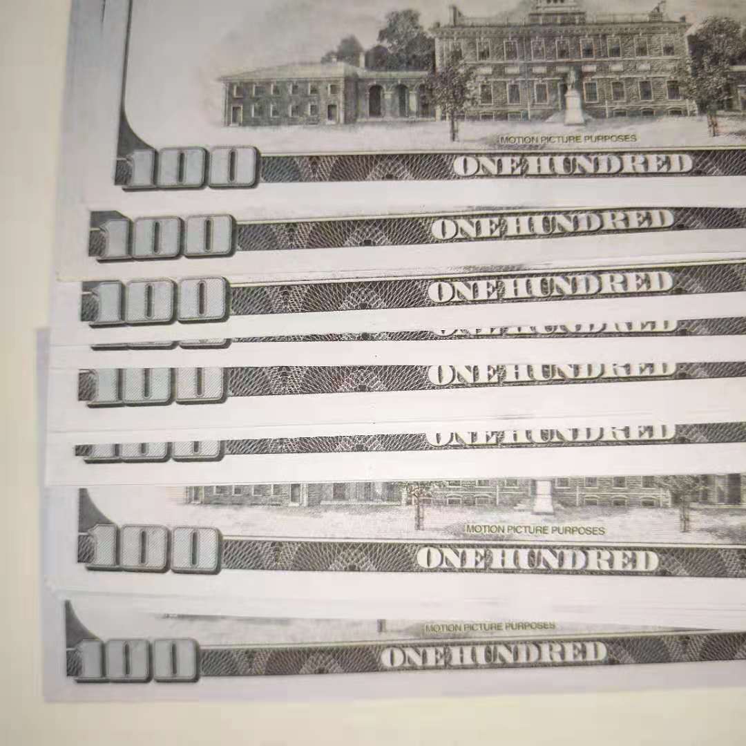 New Designer Super Quality Dollar Bill Money 100 Dollar Game Props Trick Prop US Currency Paper Money Currency 100 pcs/ pack 01
New Designer Super Quality Dollar Bill Money 100 Dollar Game Props Trick Prop US Currency Paper Money Currency 100 pcs/ pack 01