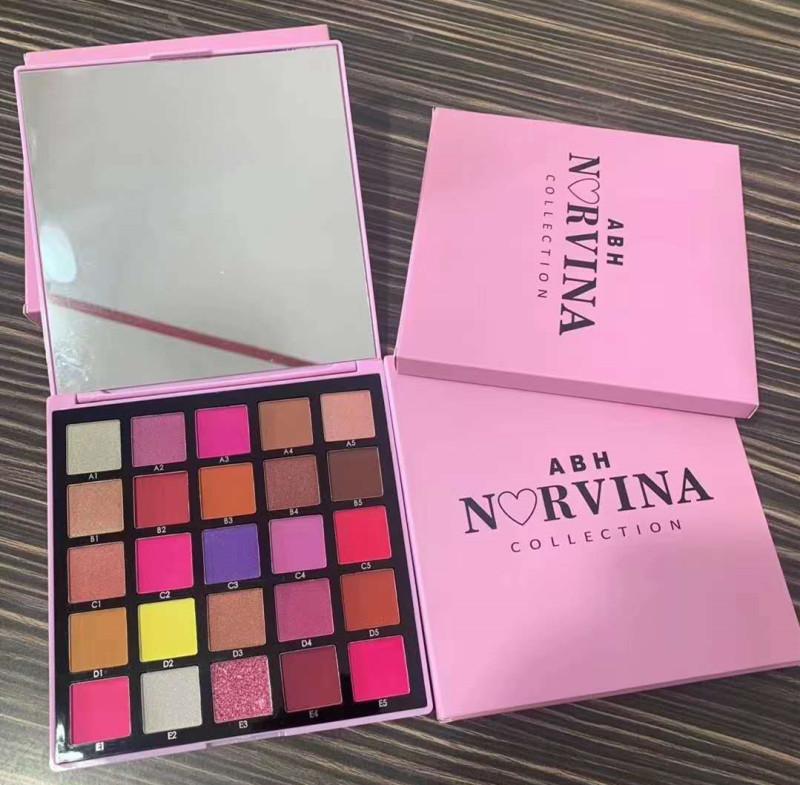 2020 Hot ABH NORVINA Makeup Eyeshadow Palette 25 Color Glitter Shimmer Matte Eye shadow Palette Purple Orange Blue 3 Styles Christmas Gift, Pink
2020 Hot ABH NORVINA Makeup Eyeshadow Palette 25 Color Glitter Shimmer Matte Eye shadow Palette Purple Orange Blue 3 Styles Christmas Gift, Pink