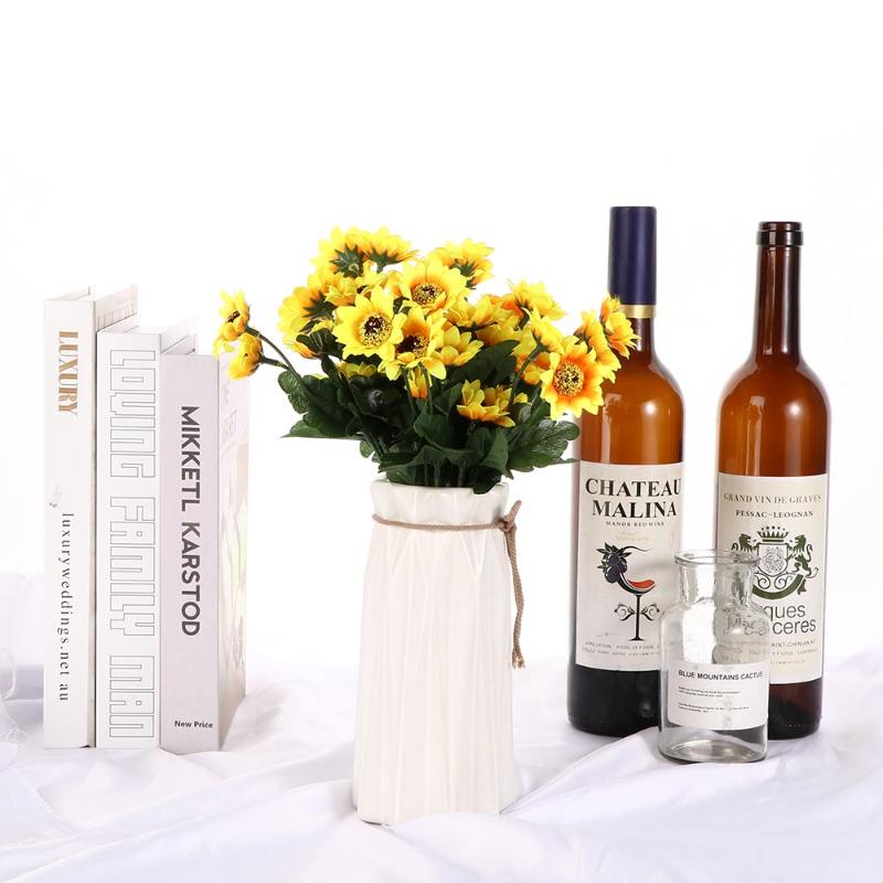 14 Artificial Head Fake Sunflower Silk Flower Bouquet Rural Style Home Wedding Floral Decor Photo props, Yellow
14 Artificial Head Fake Sunflower Silk Flower Bouquet Rural Style Home Wedding Floral Decor Photo props, Yellow