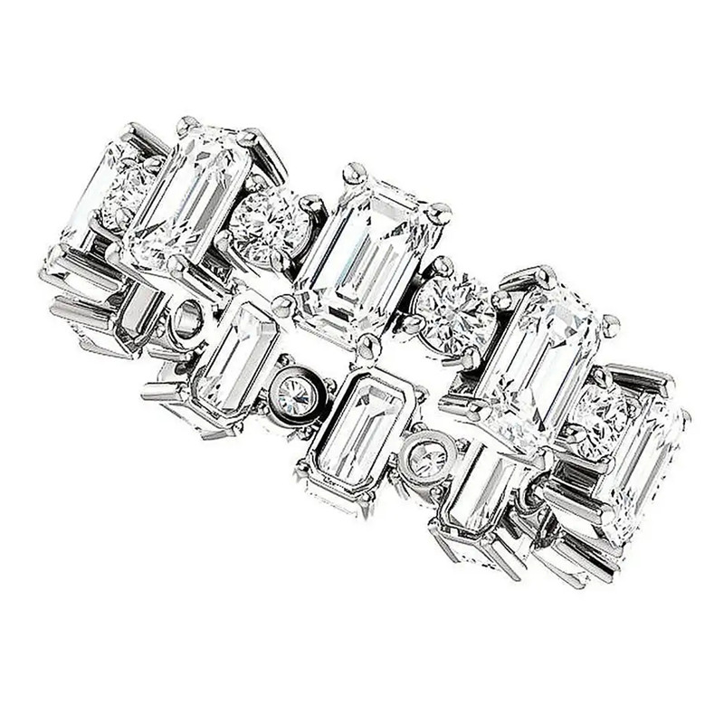 Choucong Brilliant 5A CZ Diamond Party Women Engagement Rings Promise Accessories for Lover Fine Birthday Gift Lady Trendy Jewelry Ring Gift