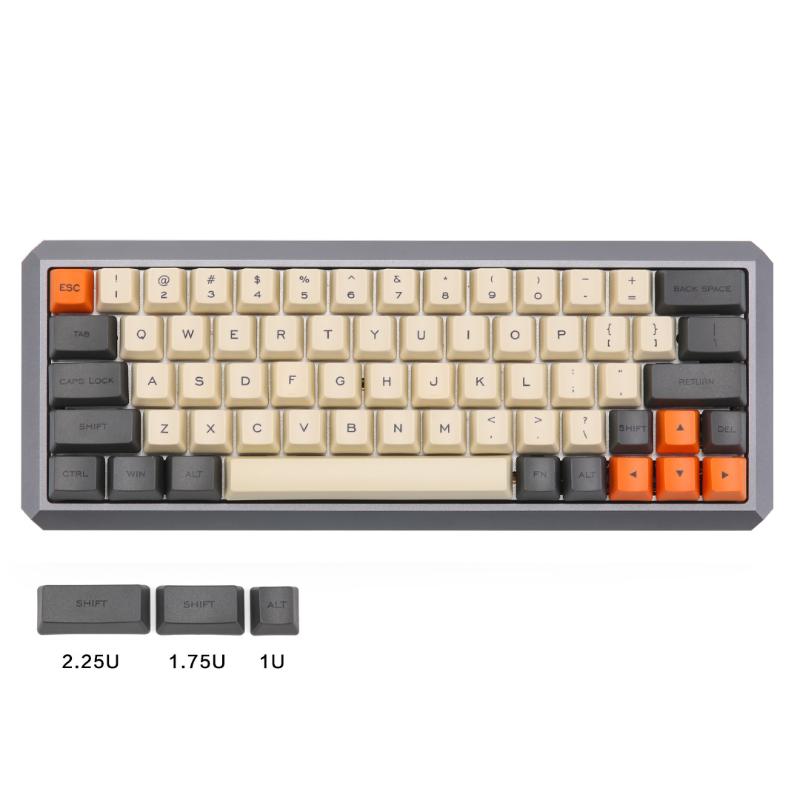 DIY Dye-Subbed Carbon 64 Keys PBT Keycaps For Mechanical Keyboard For GK64 MX Cherry Gaming Gamer Keyboards Key Caps
DIY Dye-Subbed Carbon 64 Keys PBT Keycaps For Mechanical Keyboard For GK64 MX Cherry Gaming Gamer Keyboards Key Caps