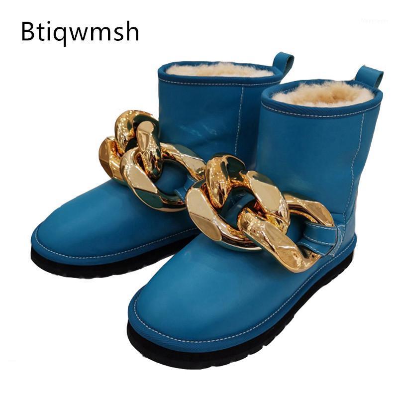 Blue Soft Leather Snow Boots Women Warm Wool Fur Flat Winter Shoes Big God Metal Chain Waterproof Ankle Boots for women1, Beige
Blue Soft Leather Snow Boots Women Warm Wool Fur Flat Winter Shoes Big God Metal Chain Waterproof Ankle Boots for women1, Beige