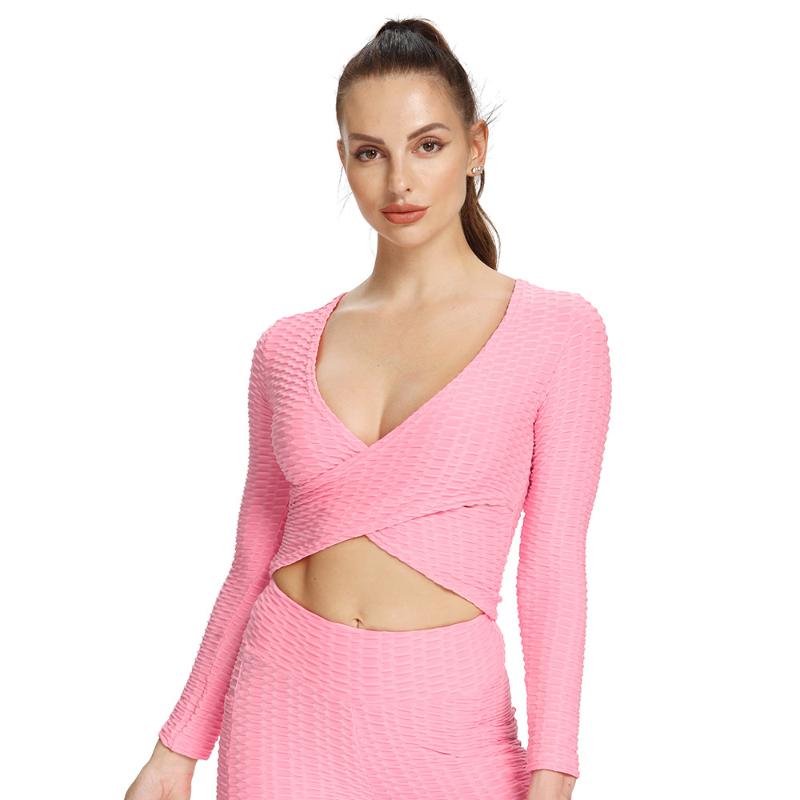 Long Sleeve Tank Top Women Sexy Seamless Workout Yoga Shirt Crop Top Sport Shirts For Women Yoga Active Wear Camisas De Mujer, Pink
Long Sleeve Tank Top Women Sexy Seamless Workout Yoga Shirt Crop Top Sport Shirts For Women Yoga Active Wear Camisas De Mujer, Pink