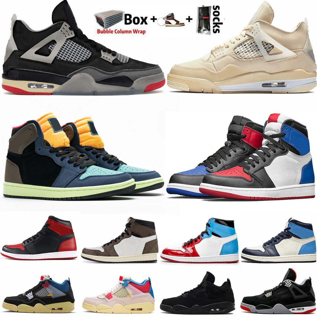 1 1s Travis Scotts Obsidian UNC Fearless Twist What The Mens Basketball Shoes Black Cat Bred 4 4s Union Sail Guava Ice Women Sneakers
1 1s Travis Scotts Obsidian UNC Fearless Twist What The Mens Basketball Shoes Black Cat Bred 4 4s Union Sail Guava Ice Women Sneakers