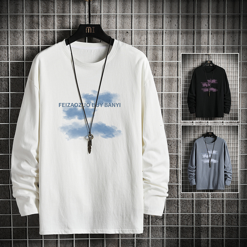 2021 New Autumn Spring Fashion Oversize Male Tshirt Impression Long Sleeve the Neck Shirt for Man Top t HFGD, Df138 1
2021 New Autumn Spring Fashion Oversize Male Tshirt Impression Long Sleeve the Neck Shirt for Man Top t HFGD, Df138 1