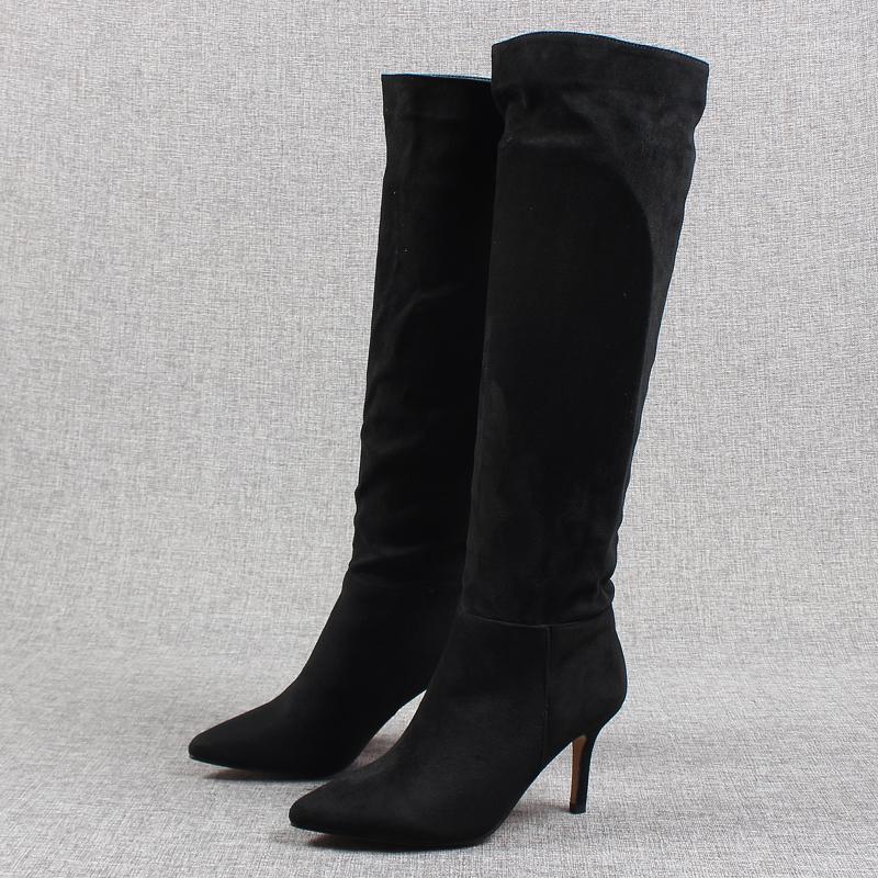 Sexy Boots Pointe Shoes Luxury Designer Over-the-Knee Pointy Leather Fashion Ladies High Heel Rubber Rome Pointed Toe1
Sexy Boots Pointe Shoes Luxury Designer Over-the-Knee Pointy Leather Fashion Ladies High Heel Rubber Rome Pointed Toe1
