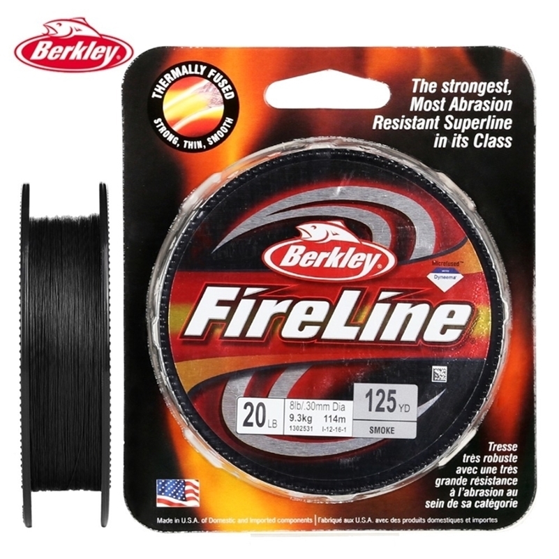 Original Berkley BFLFS 114M 125yds Fishing Line Smooth Multifilament Fire Line Carp Saltwater Fishing Tackle 4LB 6LB 8LB 10LB 201120
Original Berkley BFLFS 114M 125yds Fishing Line Smooth Multifilament Fire Line Carp Saltwater Fishing Tackle 4LB 6LB 8LB 10LB 201120