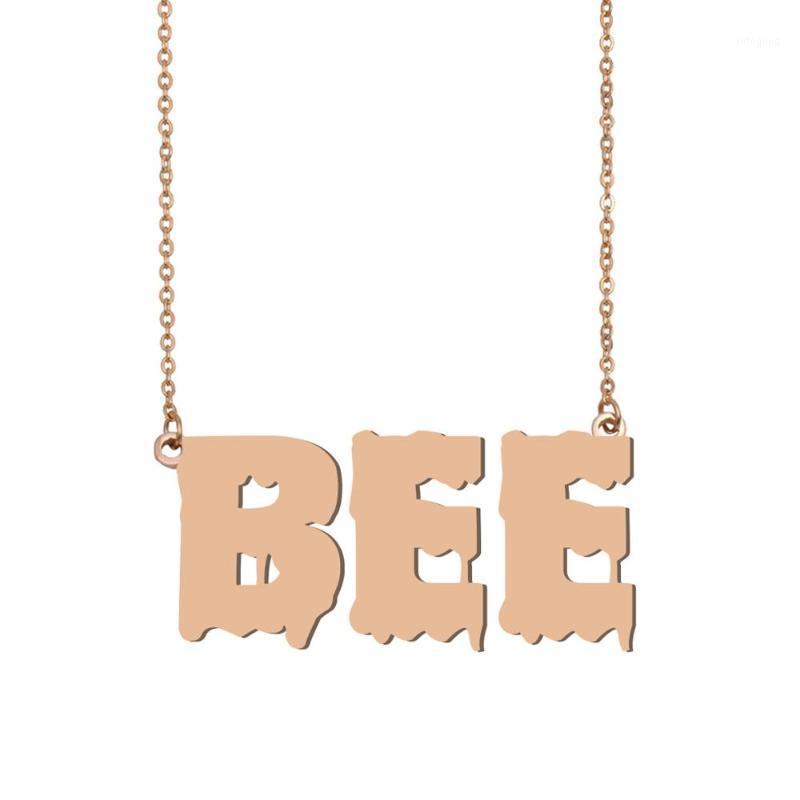 Pendant Necklaces Bee Name Necklace , Cool Bloody Art For Halloween And Santa's Day Jewelry Gift Kids Boys Girls1
Pendant Necklaces Bee Name Necklace , Cool Bloody Art For Halloween And Santa's Day Jewelry Gift Kids Boys Girls1