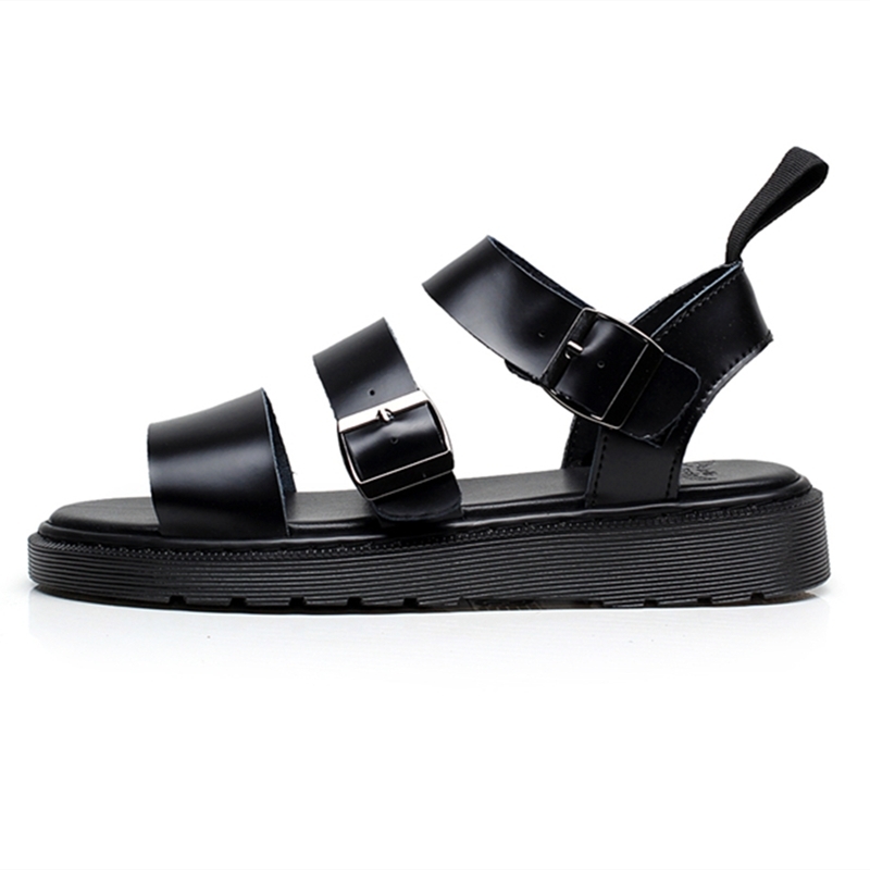 Doc Women Sandals Cow Real Leather Plus Size 35-45 Summer Shoes Buckle Strap Ladies Slippers Casual Women Sandals Y200405, Black
Doc Women Sandals Cow Real Leather Plus Size 35-45 Summer Shoes Buckle Strap Ladies Slippers Casual Women Sandals Y200405, Black
