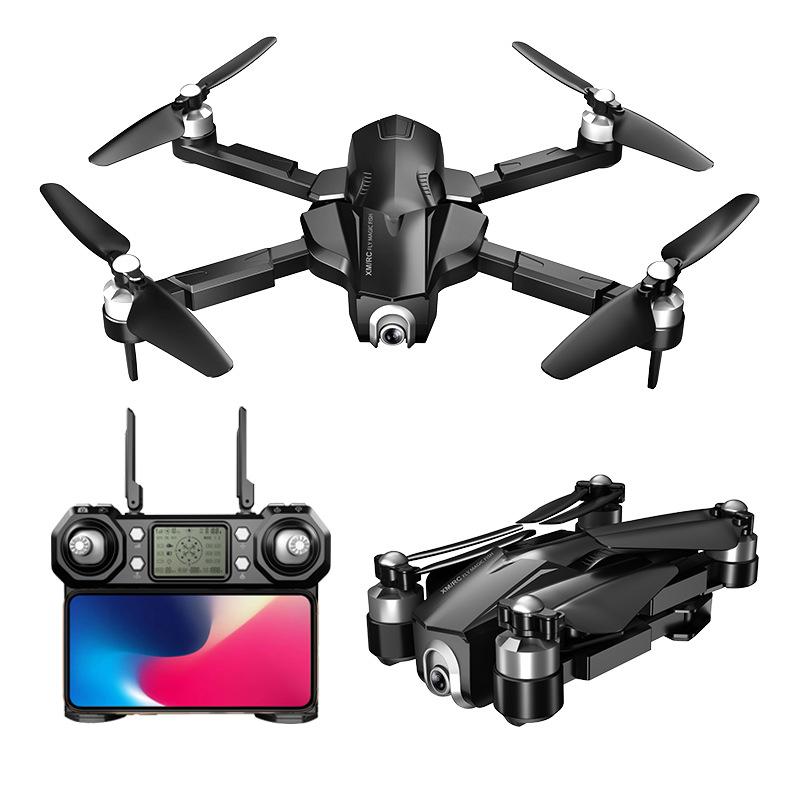 

M8 RC Helicopter with Camera 4K Drone Remote Control Aircraft Brushless Motor GPS Portable Folding Quadcopter HD Aerial UAV