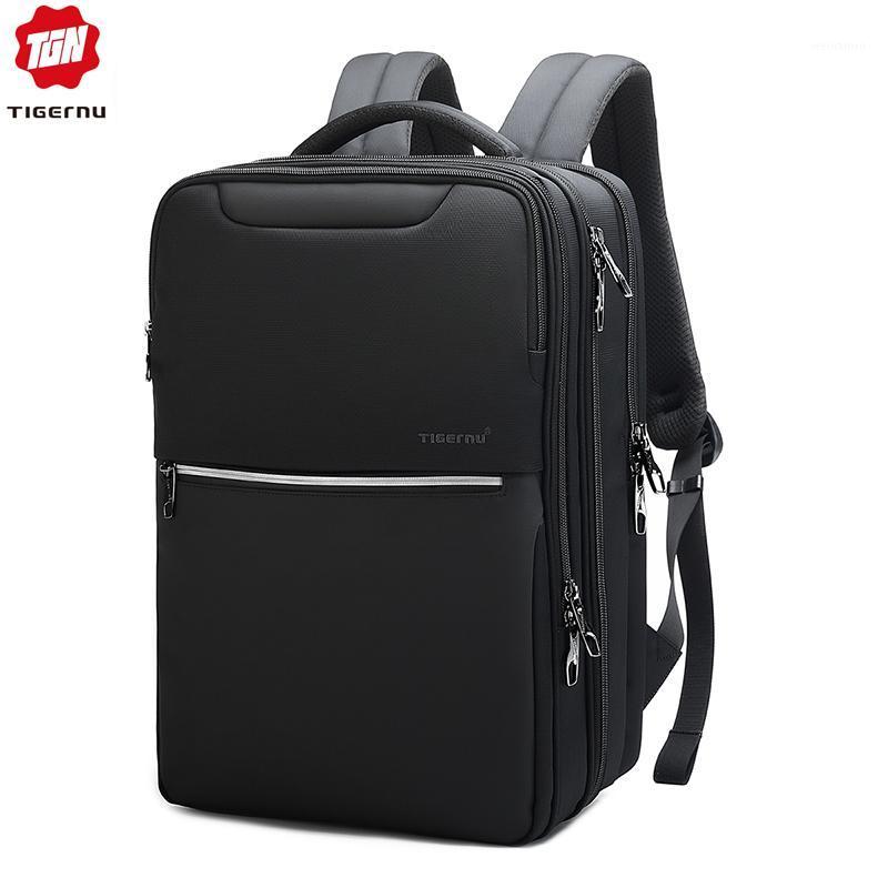 Tigernu New Business Men Backpack 15.6" Fashion Laptop Backpack High Quality TPU Waterproof For Male School Luggage Bag1, Black
Tigernu New Business Men Backpack 15.6" Fashion Laptop Backpack High Quality TPU Waterproof For Male School Luggage Bag1, Black