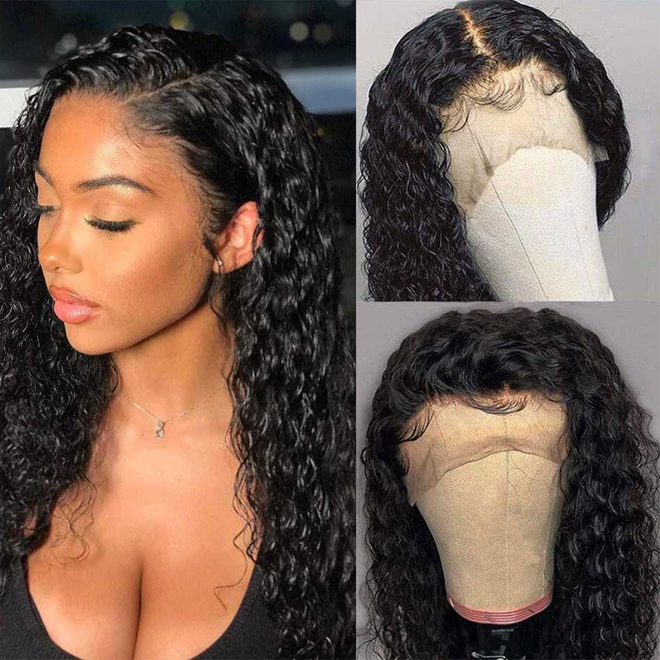 Deep Wave Wig Human Hair Remy Hair Brazilian 13x4 Lace Frontal Wig Pre Plucked Glueless For Black Women 150 Density, As pic
Deep Wave Wig Human Hair Remy Hair Brazilian 13x4 Lace Frontal Wig Pre Plucked Glueless For Black Women 150 Density, As pic