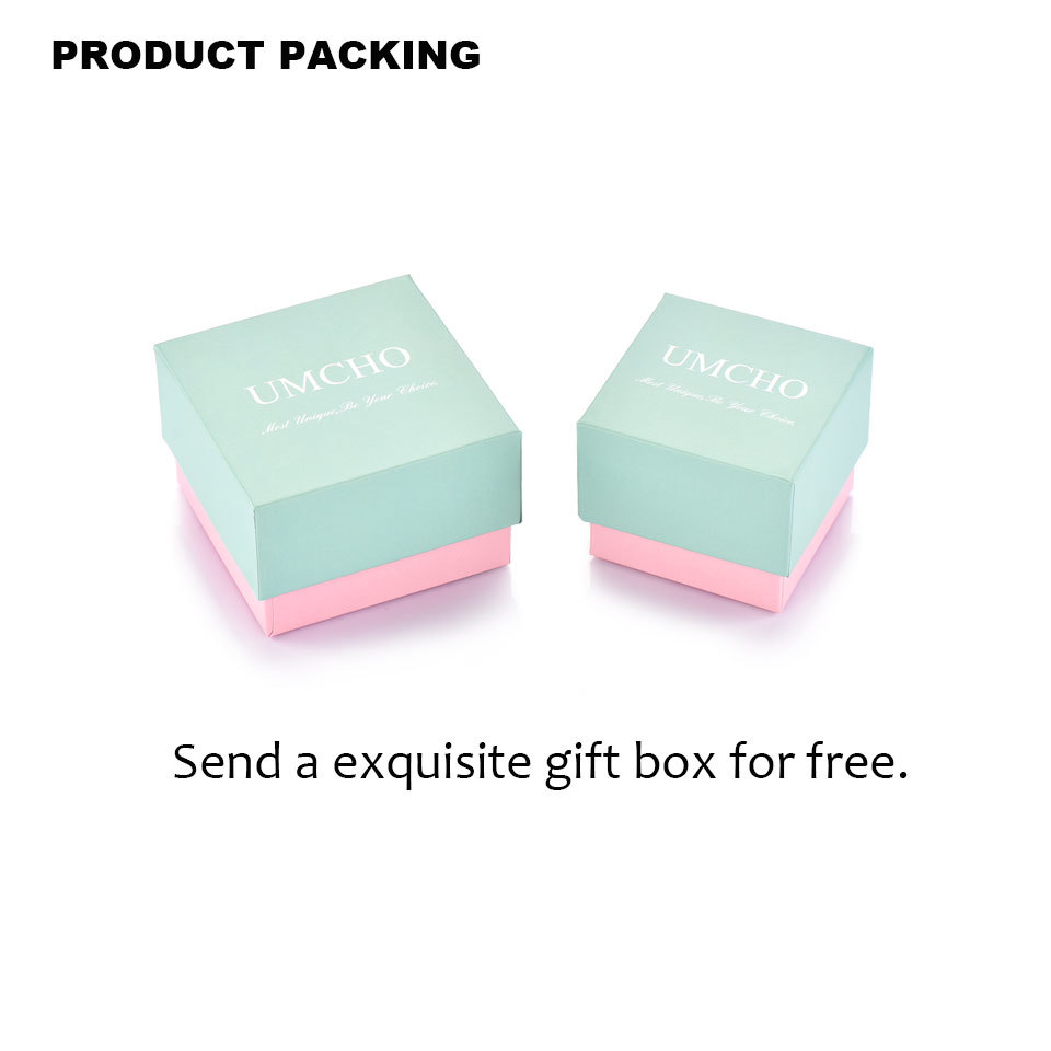 UMCHO Solid 925 Sterling Silver Bracelets & Bangles For Women Natural Sky Blue Topaz Adjustable Tennis Bracelet Fine Jewelry 201209