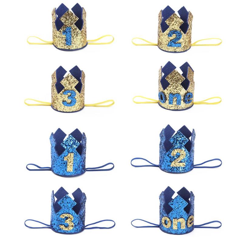 Boy Blue Gold First Birthday Hat Glitter Girl Gold Pink Princess Crown 1st 2 3 Year Old Party Baby Shower Decor Headband
Boy Blue Gold First Birthday Hat Glitter Girl Gold Pink Princess Crown 1st 2 3 Year Old Party Baby Shower Decor Headband