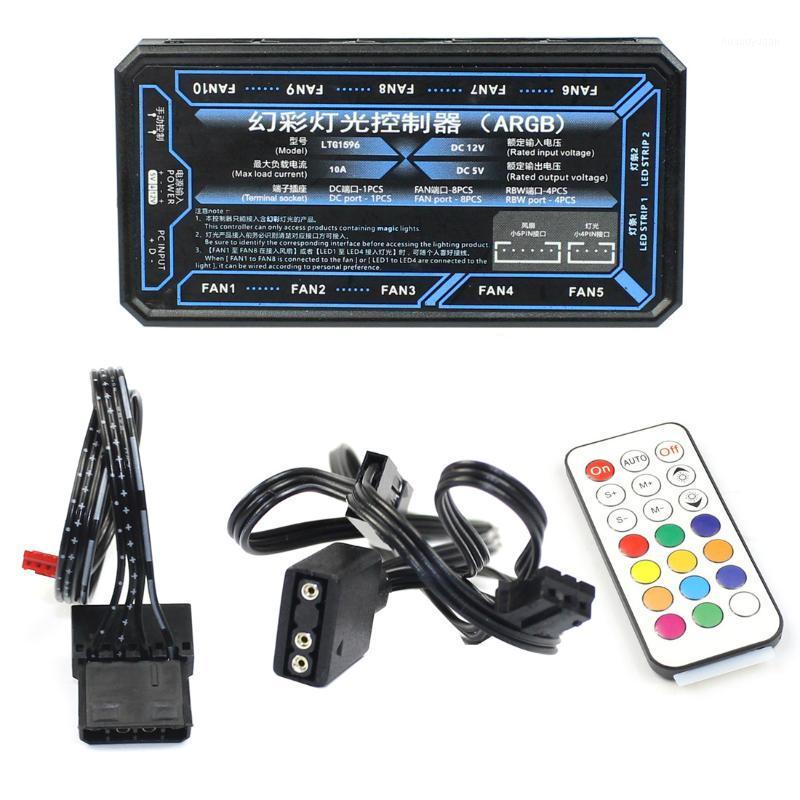 XT-XINTE Computer Remote Controller Cooler Cooling 21 Key RGB Controller Case 10 ports 2 LED Strip Lights For PC CPU1
XT-XINTE Computer Remote Controller Cooler Cooling 21 Key RGB Controller Case 10 ports 2 LED Strip Lights For PC CPU1