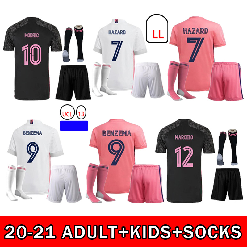 2021 Soccer Jersey RONALDO BALE SERGIO RAMOS MARCELO BENZEMA HAZARD 20 21 High-quality Adult Kids Kit+Socks Football Shirt, Home adult patch 1
2021 Soccer Jersey RONALDO BALE SERGIO RAMOS MARCELO BENZEMA HAZARD 20 21 High-quality Adult Kids Kit+Socks Football Shirt, Home adult patch 1