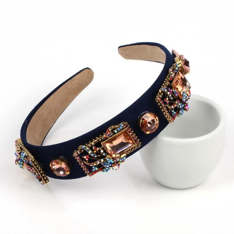 Hair Clips & Barrettes Fashion Colorful Glass Rhinestone Crystal Hairbands For Women Florate Brand Handmade Party Headband Baroque Jewelry 2
Hair Clips & Barrettes Fashion Colorful Glass Rhinestone Crystal Hairbands For Women Florate Brand Handmade Party Headband Baroque Jewelry 2