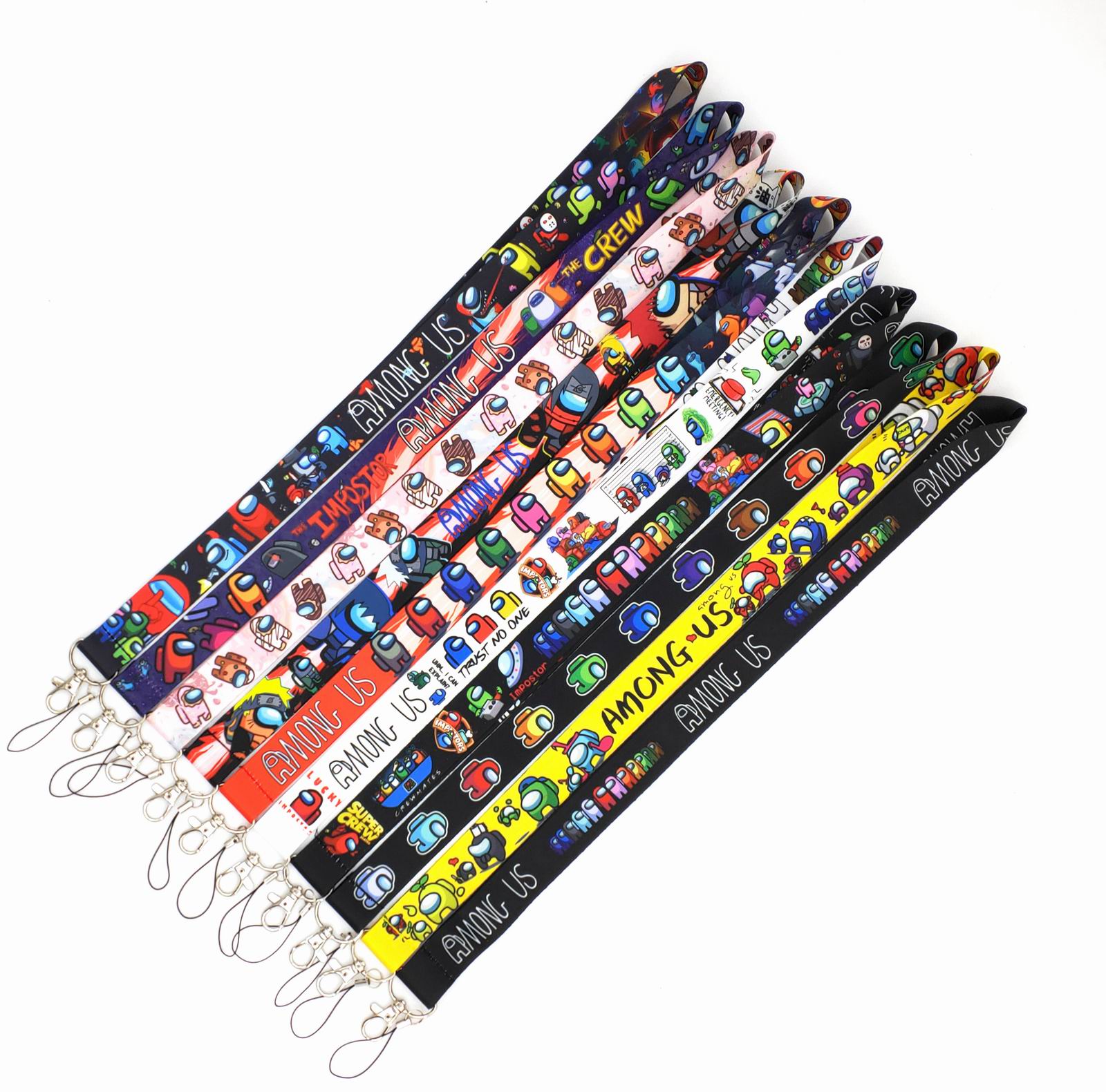 10 Style New hot Children Lanyard Cartoon Cord Anti-lost Lanyard among us Game printing lanyard mobile phone pendant keychain card rope
10 Style New hot Children Lanyard Cartoon Cord Anti-lost Lanyard among us Game printing lanyard mobile phone pendant keychain card rope