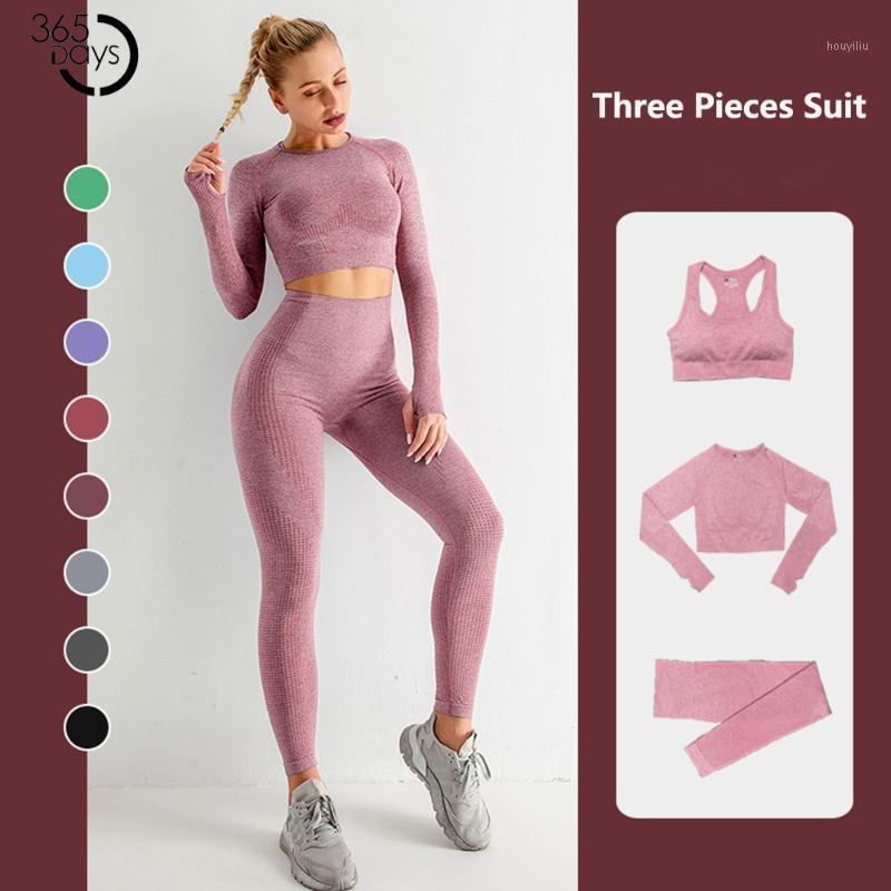 365 Days 3PCS Suit Yoga Set Women Fitness Seamless Tracksuit Women Sets Leggings Suits Womens Outfits Workout Clothes for1, 3pcs-blue gray
365 Days 3PCS Suit Yoga Set Women Fitness Seamless Tracksuit Women Sets Leggings Suits Womens Outfits Workout Clothes for1, 3pcs-blue gray