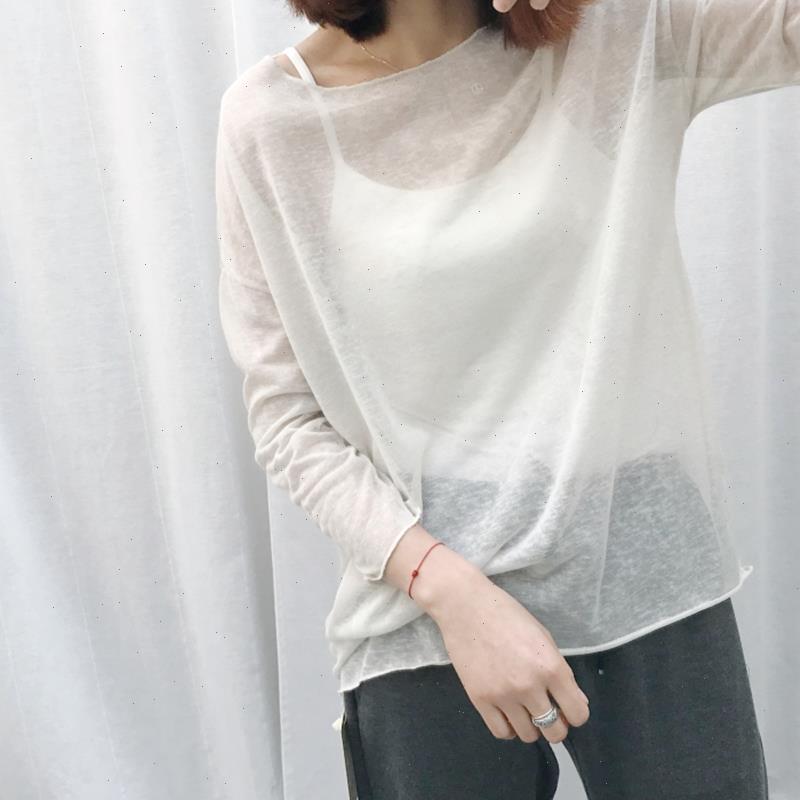 Summer Women Knitted Tees Top Thin See Through Casual T Shirts O Neck Solid Loose Tops Three Quarter Sleeve, Beige
Summer Women Knitted Tees Top Thin See Through Casual T Shirts O Neck Solid Loose Tops Three Quarter Sleeve, Beige