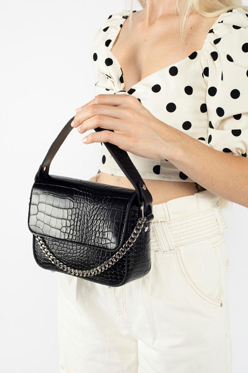 Croco Women Flap Chain Cross Hand Bag black brown red for women handbag1
Croco Women Flap Chain Cross Hand Bag black brown red for women handbag1