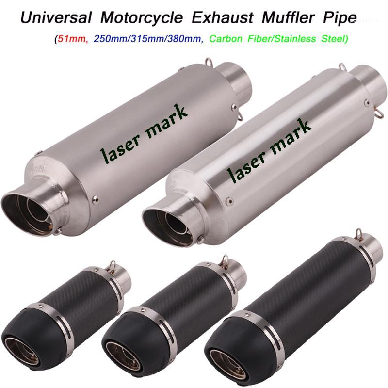 250mm/315mm/380mm Length Motorcycle Exhaust Muffler Pipe Stainless Steel Carbon Fiber Silp on 51mm Enter System1
250mm/315mm/380mm Length Motorcycle Exhaust Muffler Pipe Stainless Steel Carbon Fiber Silp on 51mm Enter System1