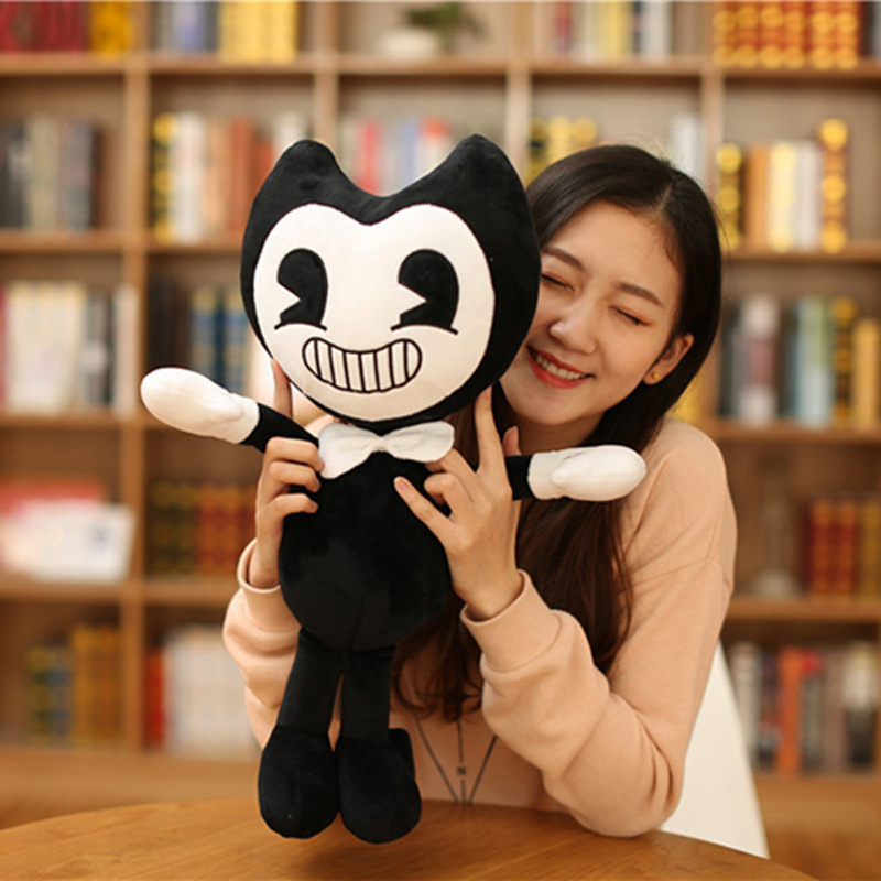 50CM Bendy Doll And The Plush Ink Machine Toys Stuffed Halloween Thriller Game Plush Toy Plush Doll Soft Toys For Children Gift Y200703
50CM Bendy Doll And The Plush Ink Machine Toys Stuffed Halloween Thriller Game Plush Toy Plush Doll Soft Toys For Children Gift Y200703