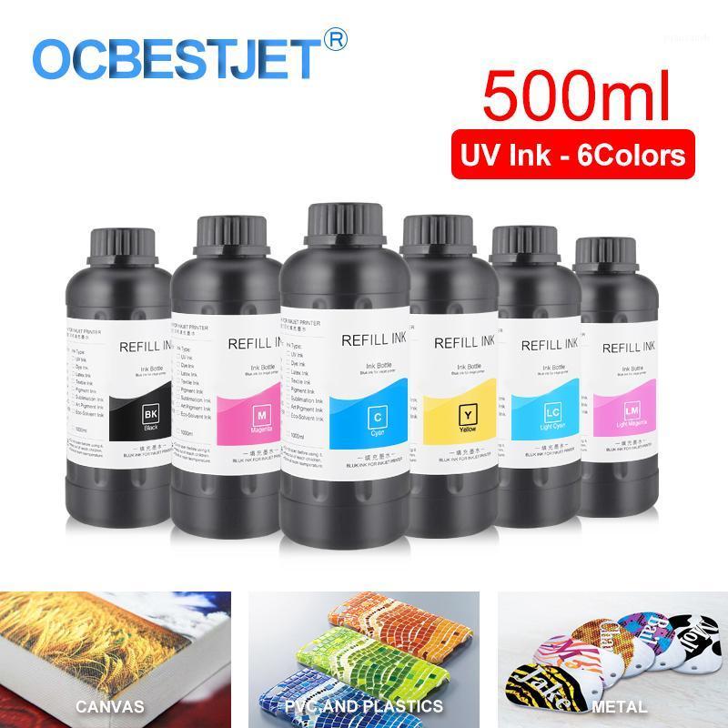 6Colors/Set LED UV Ink For DX4 DX5 DX6 DX7 Printhead 1390 R1800 R1900 4880 7880 9880 Printer (BK C M Y LC LM)1 Refill Kits
6Colors/Set LED UV Ink For DX4 DX5 DX6 DX7 Printhead 1390 R1800 R1900 4880 7880 9880 Printer (BK C M Y LC LM)1 Refill Kits