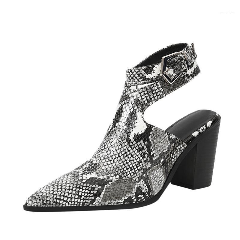 booties Women's leather Pointed Snakeskin square Heels Buckle Roman Boots Bota Feminina High Quality Large Size shoe1, Black
booties Women's leather Pointed Snakeskin square Heels Buckle Roman Boots Bota Feminina High Quality Large Size shoe1, Black