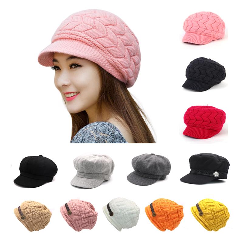 1Pcs Autumn Winter Women Thick Berets Hat Ladies Fashion Solid Color Knitted Octagonal Hat Casual Art Thick Warm Beanies Caps, Style 14
1Pcs Autumn Winter Women Thick Berets Hat Ladies Fashion Solid Color Knitted Octagonal Hat Casual Art Thick Warm Beanies Caps, Style 14