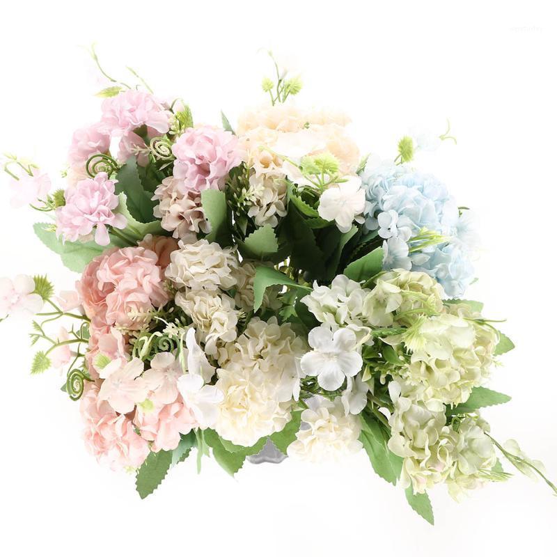 9 Heads Hydrangea Artificial Flowers Ball Bunch Fake Flowers Silk DIY Home Decor Faux Wedding Decoration Table Bouquet1, Blue
9 Heads Hydrangea Artificial Flowers Ball Bunch Fake Flowers Silk DIY Home Decor Faux Wedding Decoration Table Bouquet1, Blue