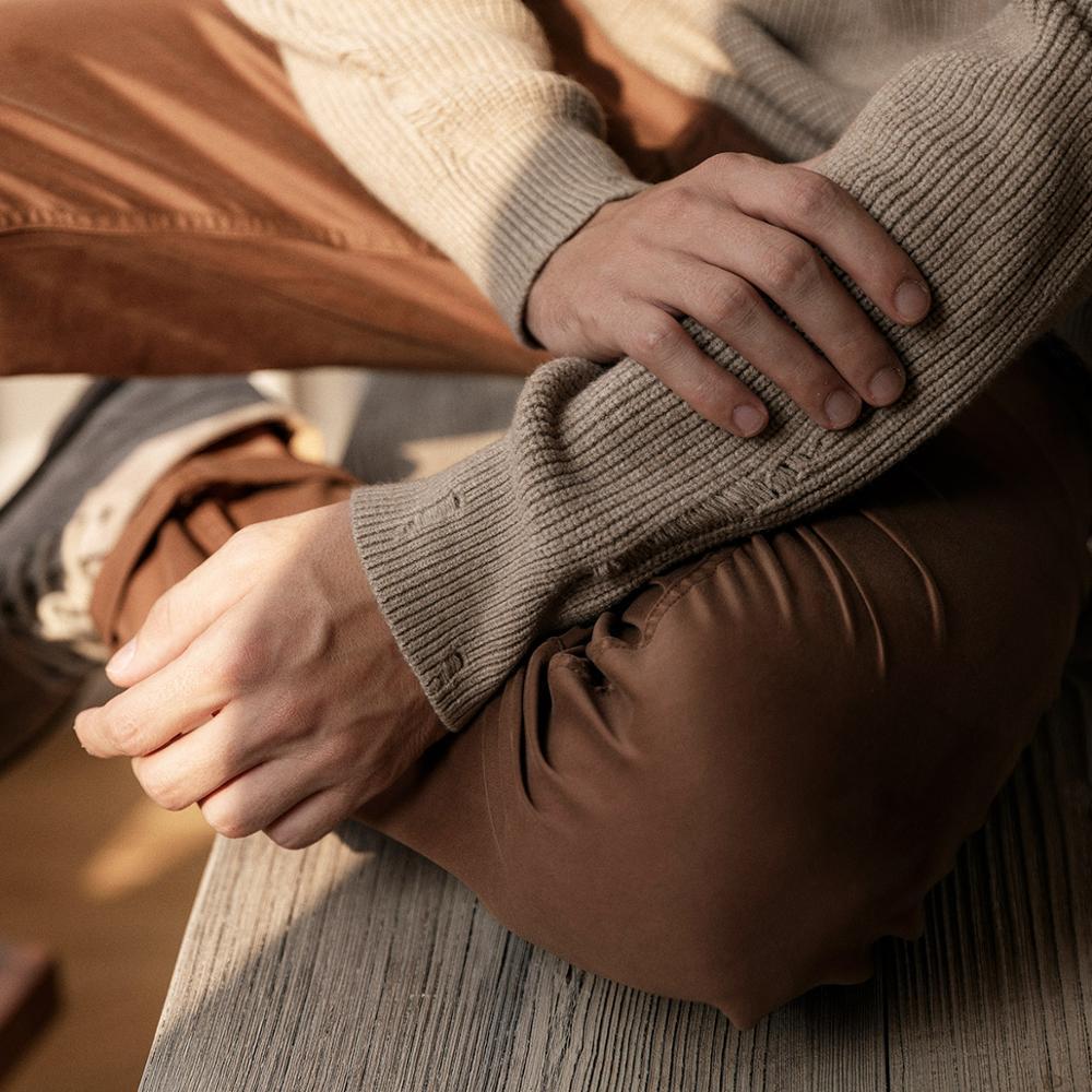 Autumn Winter Distressed Pullover Sweater Men Ripped hole warm knitwear plus size casual sweaters SI980566 201203