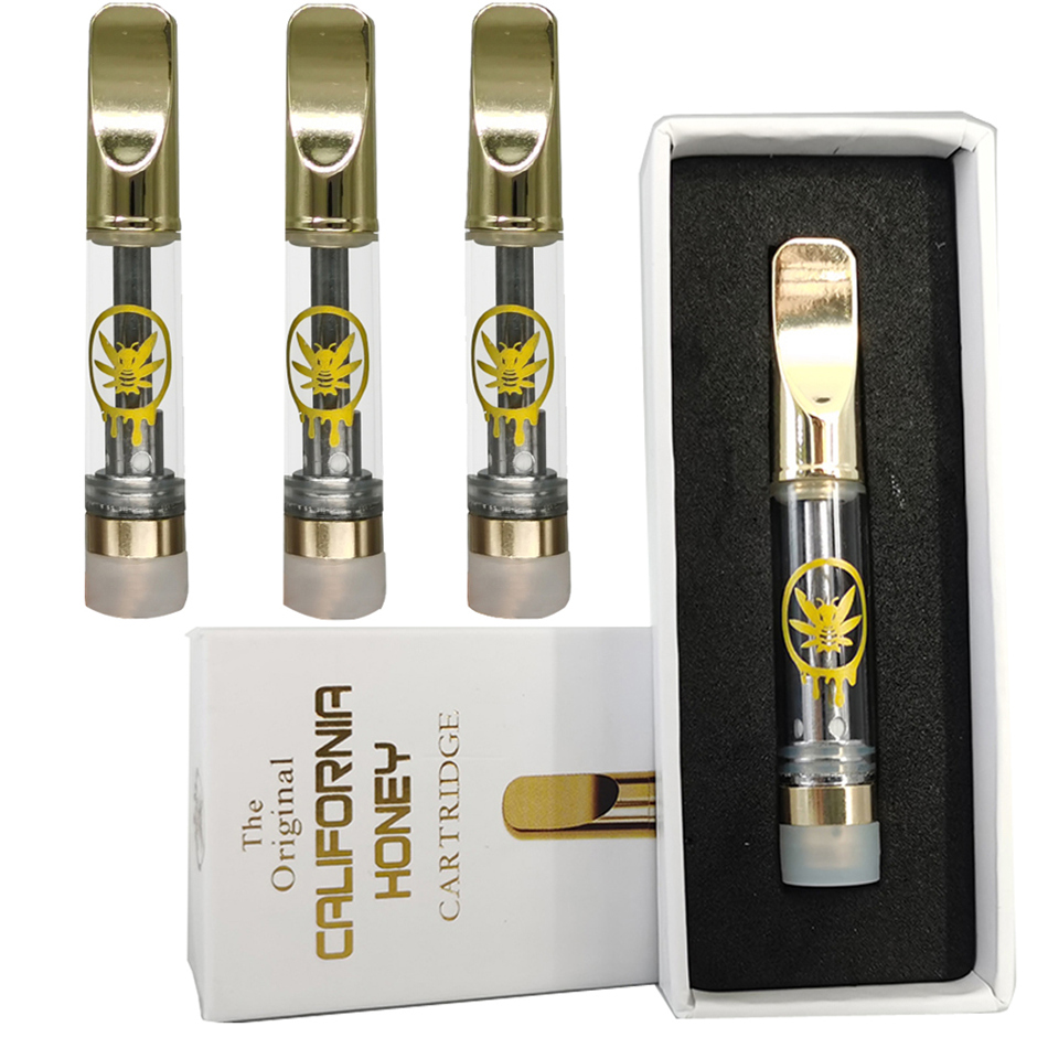 California Honey 510 Ceramic Cartridge Atomizer Empty Vape Pen Cartridges E Cigarettes Vapes Carts Packaging 0.8ML 1ML Glass Thick Oil Vaporizer Pens Copper Drip Tip
California Honey 510 Ceramic Cartridge Atomizer Empty Vape Pen Cartridges E Cigarettes Vapes Carts Packaging 0.8ML 1ML Glass Thick Oil Vaporizer Pens Copper Drip Tip