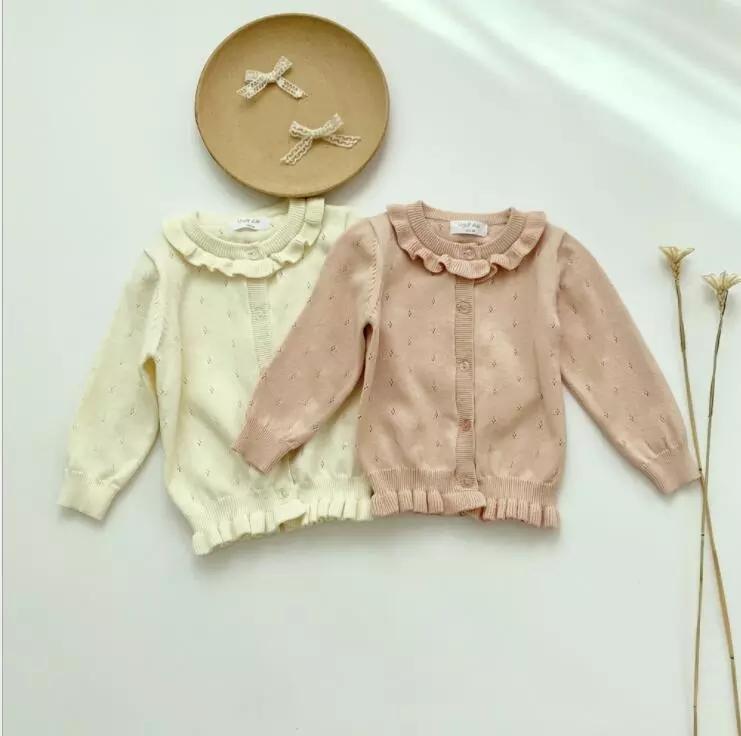 2021 New Style Girls Ruffles Sweaters Knitted Spring Fashion Girls Cardigan Sweater Kids Clothes 1-6 Years, Beige
2021 New Style Girls Ruffles Sweaters Knitted Spring Fashion Girls Cardigan Sweater Kids Clothes 1-6 Years, Beige