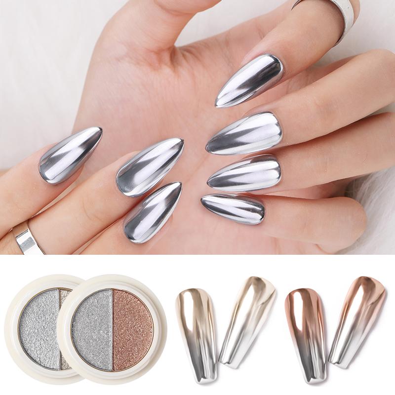1 Box Glitter Double Gold Silver Color Nail Mirror Powder Nail Art Gel Polishing Chrome Flakes Pigment Dust Decorations
1 Box Glitter Double Gold Silver Color Nail Mirror Powder Nail Art Gel Polishing Chrome Flakes Pigment Dust Decorations