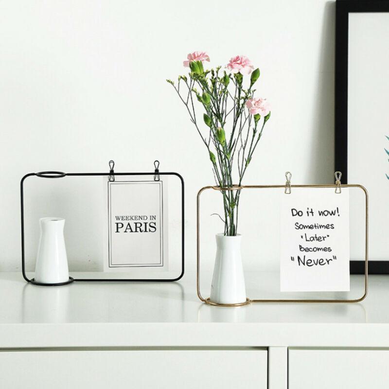 Creative Black Iron Line Flower Pot Plant Vase Stand Postcard Clip Frame Holder Home Decor1
Creative Black Iron Line Flower Pot Plant Vase Stand Postcard Clip Frame Holder Home Decor1