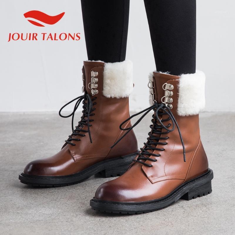 JOUIR TALONS Top Quality Female Shoes Brand Design Snow Winter Boots Cow Leather Shoelace Low Heels Ankel Short Plush Booties1, Black
JOUIR TALONS Top Quality Female Shoes Brand Design Snow Winter Boots Cow Leather Shoelace Low Heels Ankel Short Plush Booties1, Black