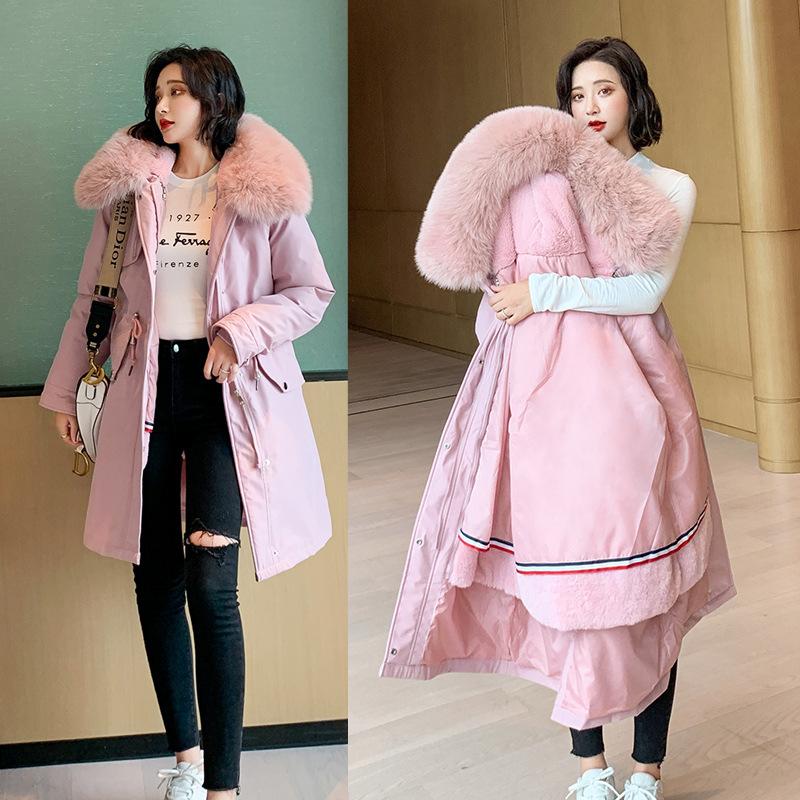 Fashion Plus Size Casual Basic Coat Basic Jackets Detachable Large Fur Collar Slim Fit Plus Velvet Loose One Piece Three-piece, Black
Fashion Plus Size Casual Basic Coat Basic Jackets Detachable Large Fur Collar Slim Fit Plus Velvet Loose One Piece Three-piece, Black