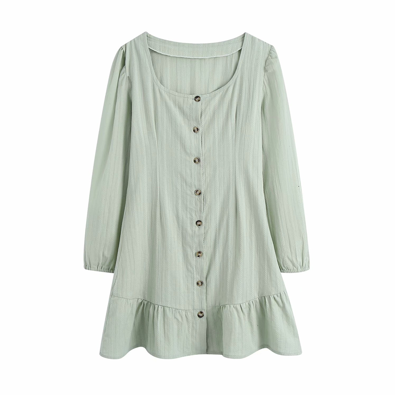 New Elegant Women Light Green Striped 2021 Fashion Ladies Square Collar Button Sweet Female Chic Ruffles Mini Es Tnkr, Mint
New Elegant Women Light Green Striped 2021 Fashion Ladies Square Collar Button Sweet Female Chic Ruffles Mini Es Tnkr, Mint