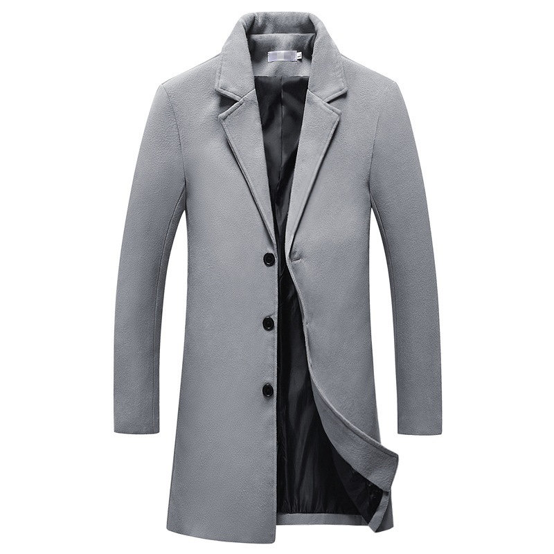 2020 Brand Men's Jackets woolen coat medium length self-cultivation Overcoat For Male windbreaker Outer Wear Clothing, Black
2020 Brand Men's Jackets woolen coat medium length self-cultivation Overcoat For Male windbreaker Outer Wear Clothing, Black