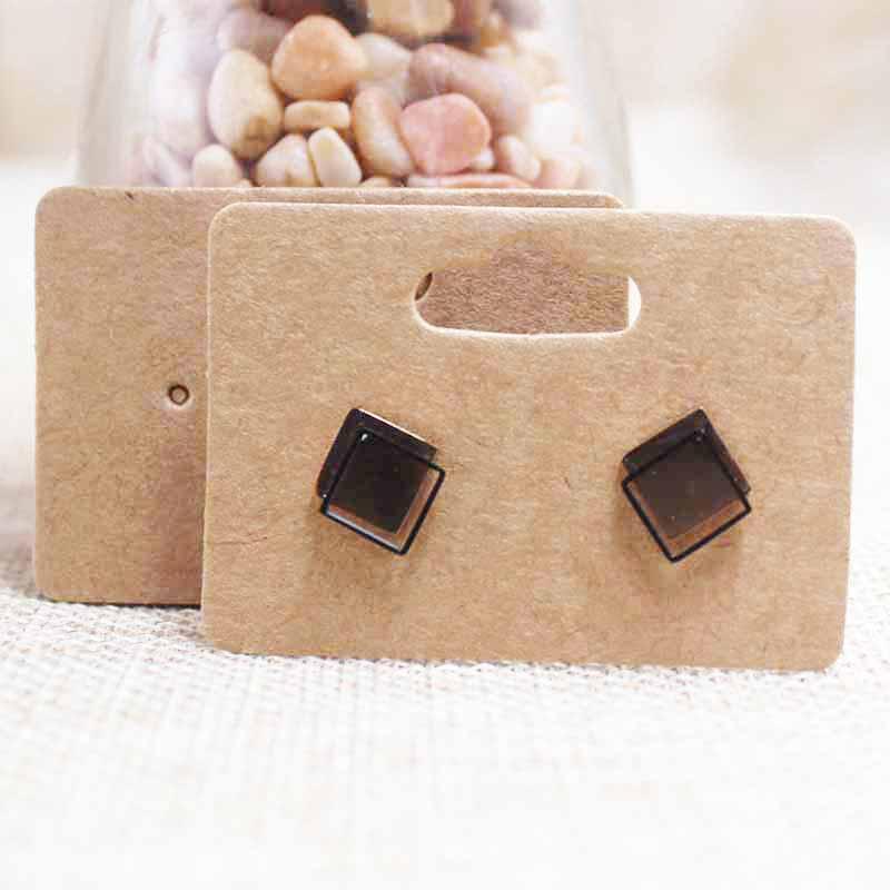 Gift Wrap Zerong Hanger Earring Stud Card .5*3.5cm Blank Kraft/black Jewelry Packing 200pcs Per Lot Custom Cost Extra
Gift Wrap Zerong Hanger Earring Stud Card .5*3.5cm Blank Kraft/black Jewelry Packing 200pcs Per Lot Custom Cost Extra