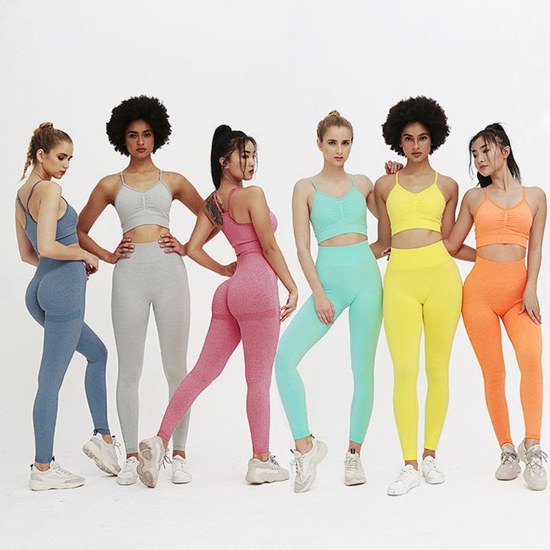 Women Seamless Yoga Set Fitness Sport Suits 2pcs Gym Clothing Push Up Leggings and Sports Bra Workout Tracksuit Sexy Sportwear, Orange
Women Seamless Yoga Set Fitness Sport Suits 2pcs Gym Clothing Push Up Leggings and Sports Bra Workout Tracksuit Sexy Sportwear, Orange
